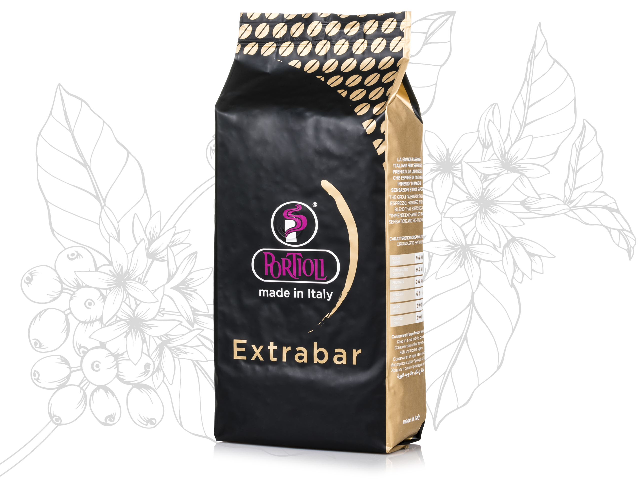 Extrabar coffee blend for bars
