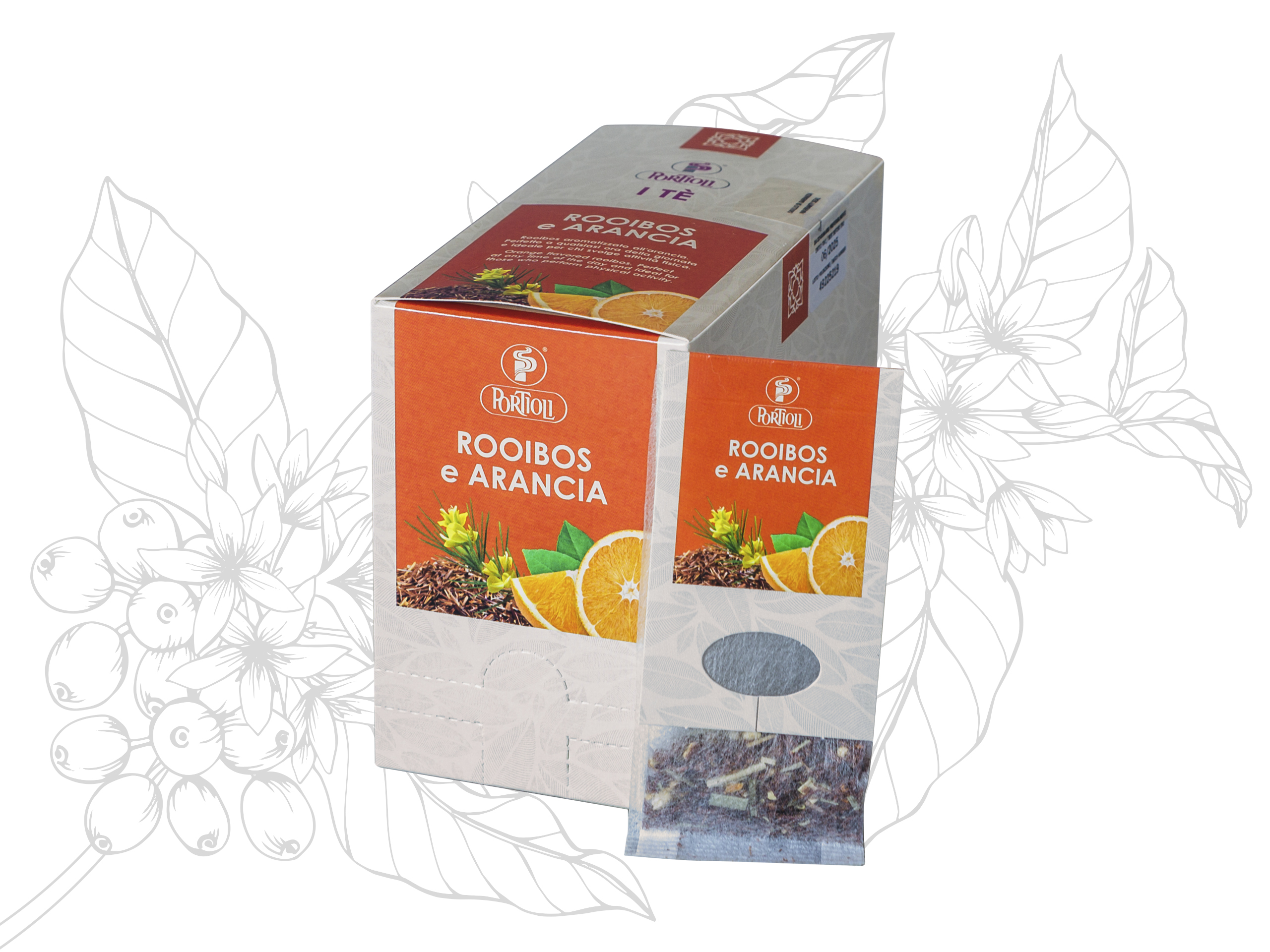 Rooibos and Orange Portioli Tea